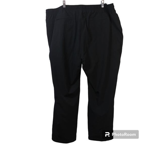 TALBOTS ROLL CUFF STRAIGHT LEG PANT FLEECE LINED BLUE PLAID Petite SIZE 3XP - Picture 3 of 9